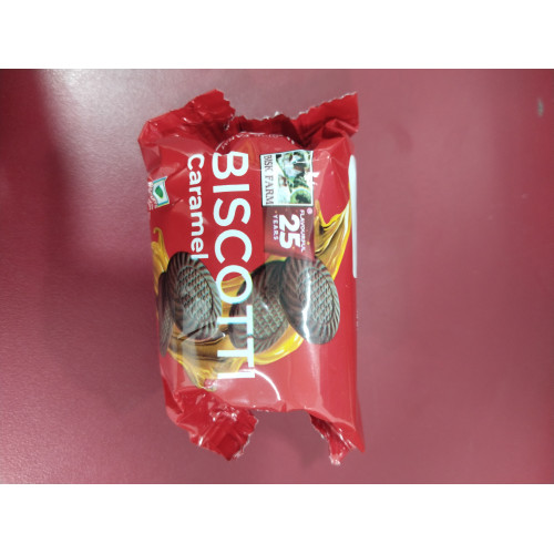 BISK FARM BISCOTTI CARAMEL 48G