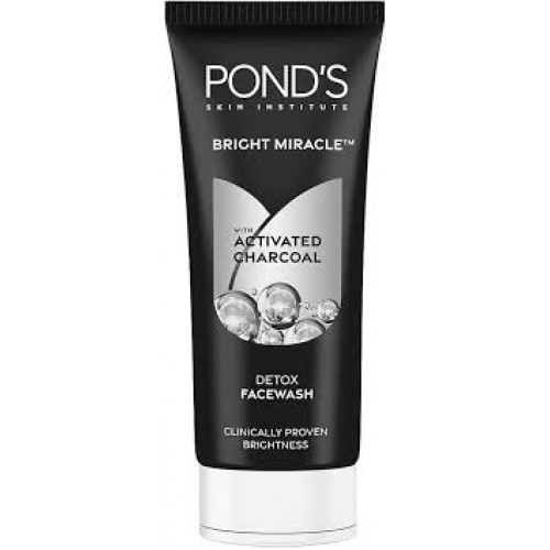 PONDS ACTIVATED CHARCOAL FACE WASH 100G