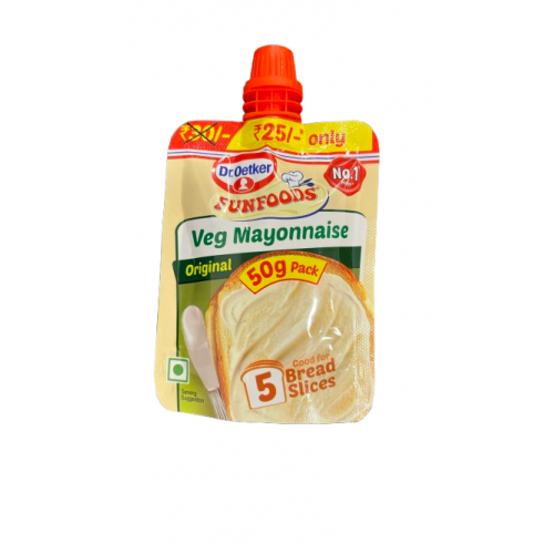 DR.OETKER VEG MAYONNAISE 50G