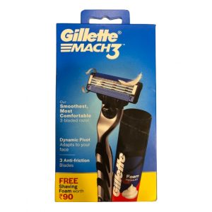 GILLETTE MATCH3 RAZOR+FOAM