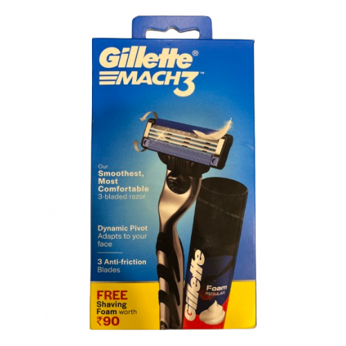 GILLETTE MATCH3 RAZOR+FOAM