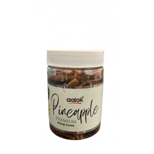 AALOK PINEAPPLE DHOOP CONES 120G