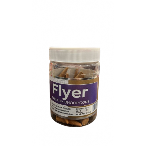 AALOK FLYER DHOOP CONE 120G