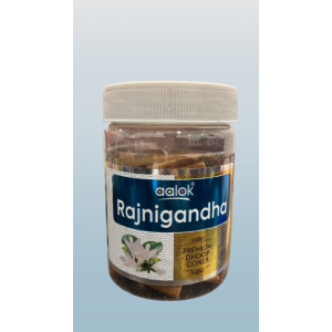 AALOK RAJNIGANDHA DHOOP CONES 120G