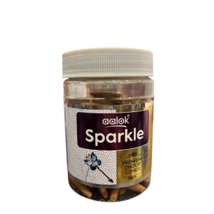 AALOK SPARKLE DHOOP CONES 120G