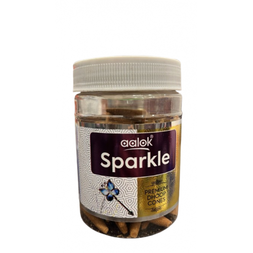 AALOK SPARKLE DHOOP CONES 120G