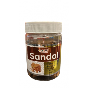 AALOK SANDAL DHOOP CONES 120G
