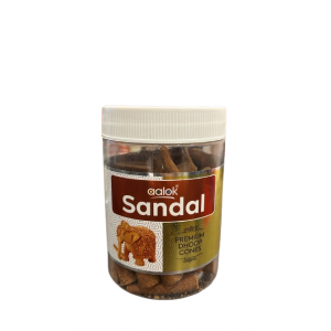 AALOK SANDAL DHOOP CONES 250G