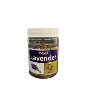 AALOK LAVENDER DHOOP CONES 120G