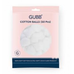 GUBB COTTON BALLS 50PCS