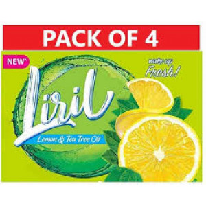 LIRIL LIME SOAP 125G*4