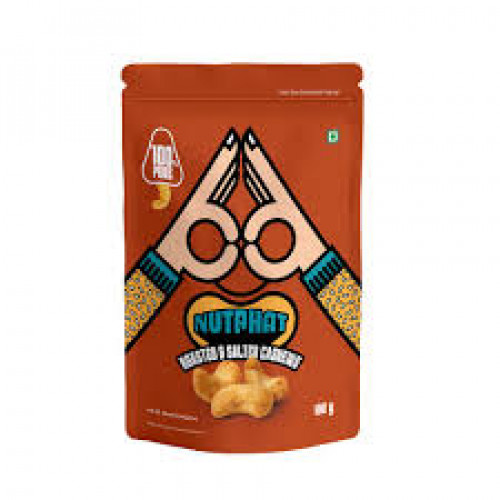 NUTPHAT  ROASTED@SALT CASHEWS 100G