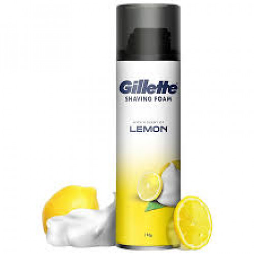 GILLETTE FOAM LEMON 196G