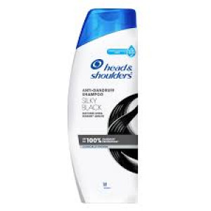 HEAD@SHOULDERS SILKY BLACK 180ML