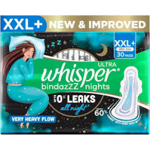 WHISPER ULTRA NIGHTS XXL 30P