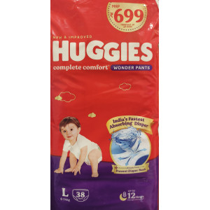 HUGGIES PANTS L38