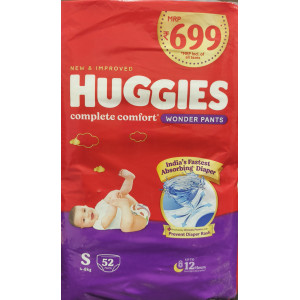 HUGGIES S 52PANTS