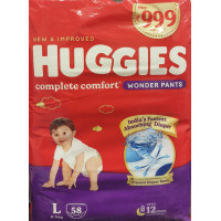 HUGGIES L 58PANTS