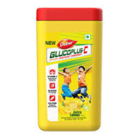 DABUR GLUCOPLUS-C LEMON 400G JAR