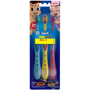 ORAL B KIDS CHOTA BHEEM BRUSH 3SET