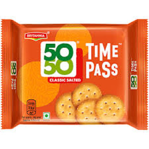 BRITANNIA 50-50 TIME PASS 142G