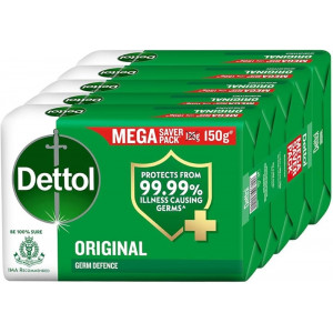 DETTOL ORIGINAL SOAP 5*150G