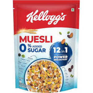 KELLOGGS MUESLI SUGAR FREE 500G