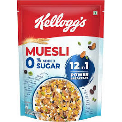 KELLOGGS MUESLI SUGAR FREE 500G