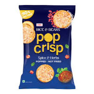 UNIBIC RICE@BEANS POP CRISP 40G