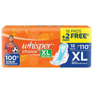WHISPER XL 18PADS
