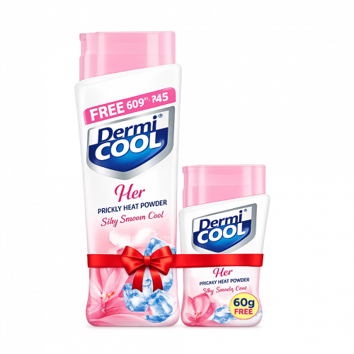 DERMI COOL HEAT POWDER 150G+60G FREE