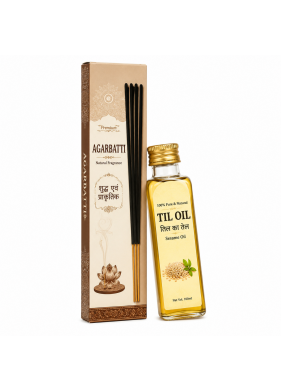 Agarbatti, dhoop batti, Til oil
