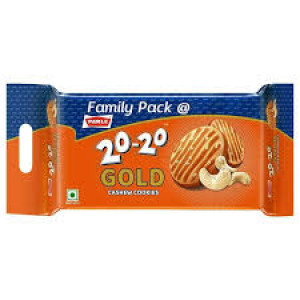  PARLE 20-20 GOLD CASHEW COOKIES 60