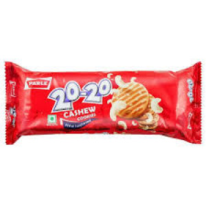 PARLE 20-20 CASHEW COOKIES 200G