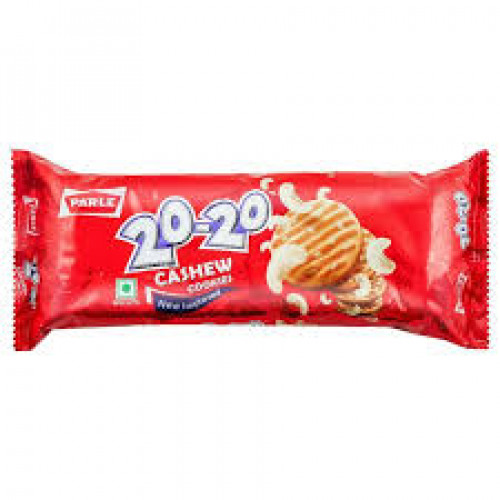 PARLE 20-20 CASHEW COOKIES 200G