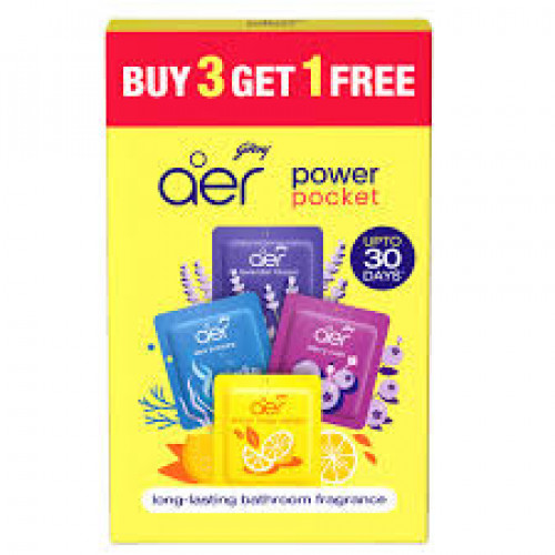 GODREJ AER POWER POCKET 40G 10G*4U