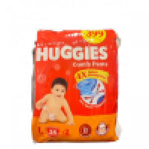 HUGGIES L 28+2PANTS