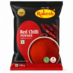 RAKESH RED CHILLI POWDER 100G