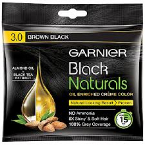 GARNIER COLOR NATURAL BROWN BLACK 20ML+20G