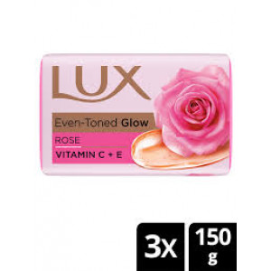 LUX ROSE VITAMIN C+E SOAP 3*150G