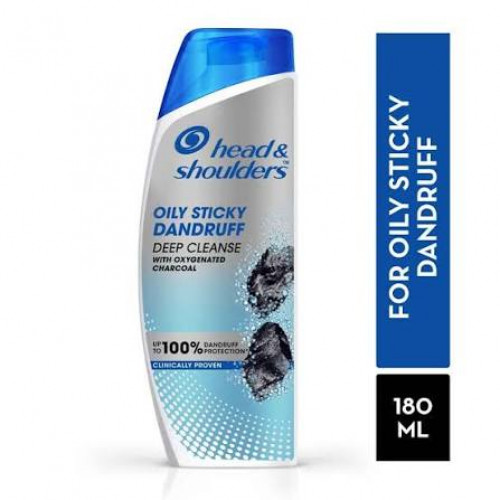 HEAD @ SHOULDERS OILY STICKY DANDRUFF 180ML