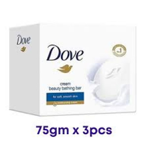 DOVE BEAUTY BATHING BAR 3*75G