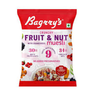 BAGRRYS FRUIT@NUT MUESLI 40G