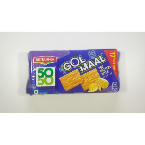 BRITANNIA 50-50 GOL MAAL BUTTER 224.6G