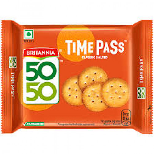 BRITANNIA 50-50 TIME PASS 142G