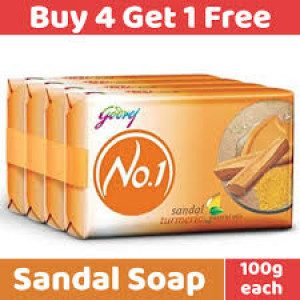 GODREJ SANDAL TURMERIC SOAP 5*100G