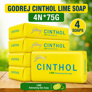 GODREJ CINTHOL LIME SOAP 4N*75G GODREJ CINTHOL LIME SOAP 4N*75G