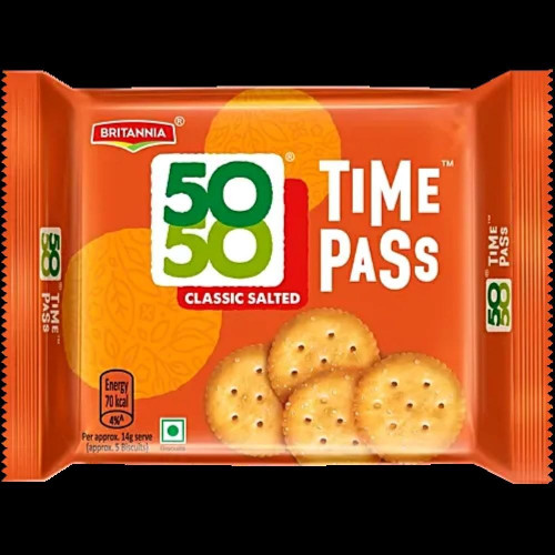 BRITANNIA 50-50 TIME PASS 142G