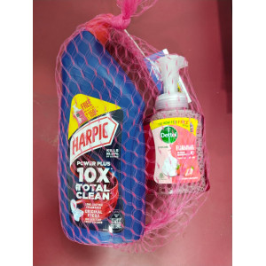 HARPIC TOILET CLEANER 1L + HANDWASH FREE