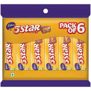 CADBURY 5STAR PACK OF 6 96G CADBURY 5STAR PACK OF 6 96G